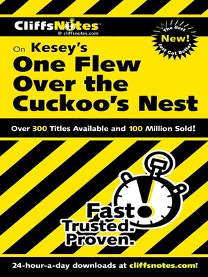 cover image of CliffsNotes on Kesey's One Flew Over the Cuckoo's Nest